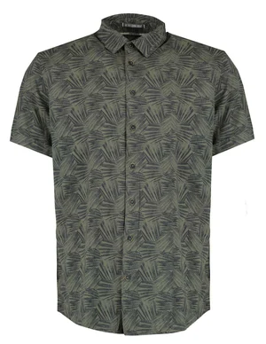 No Excess Shirt Short Sleeve Allover Printed 20440427