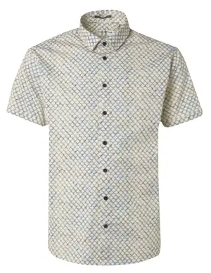 No Excess Shirt Short Sleeve Allover Printed 20460433