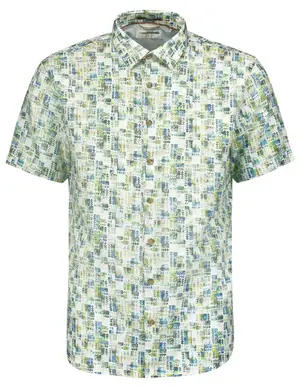 No Excess Shirt Short Sleeve Allover Printed 23440305