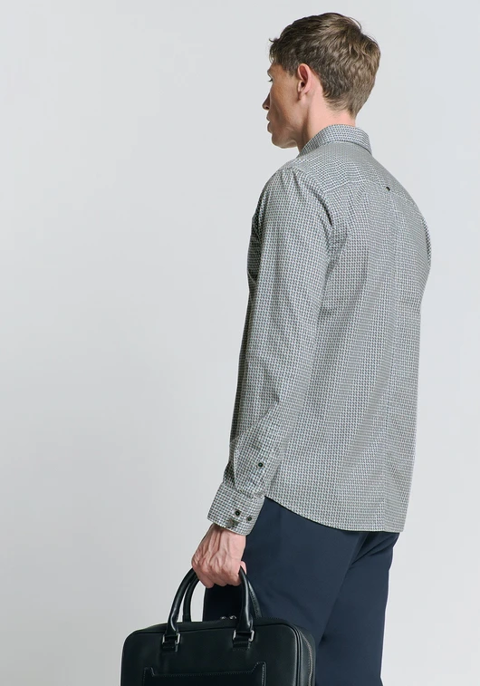 No Excess Shirt Stretch Allover Printed 27450234