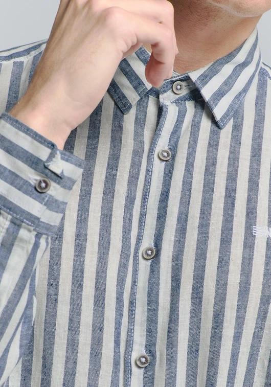 No Excess Shirt Verical Big stripes With Line 27470224SN