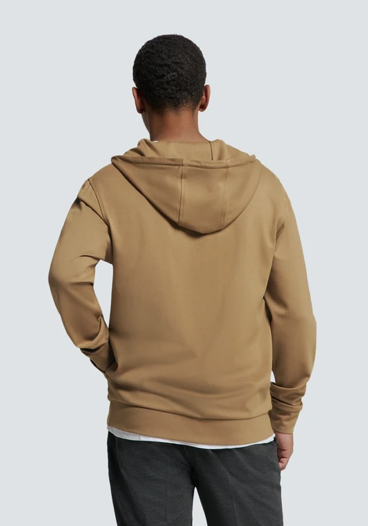 No Excess Sweater Full Zipper Hooded 25100803