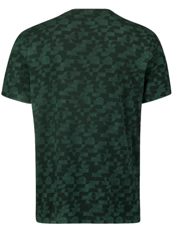 No Excess T-Shirt Crewneck Allover Printed Ga 25340709