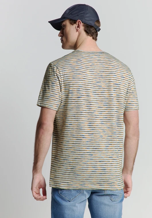 No Excess T-Shirt Crewneck Multi Coloured Mel 27340370SN
