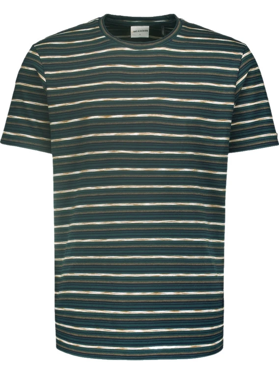 No Excess T-Shirt Crewneck Multi Coloured Str 25350731