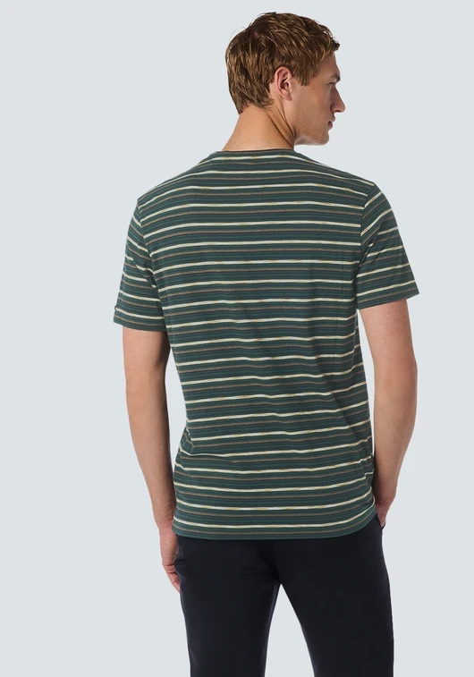 No Excess T-Shirt Crewneck Multi Coloured Str 25350731