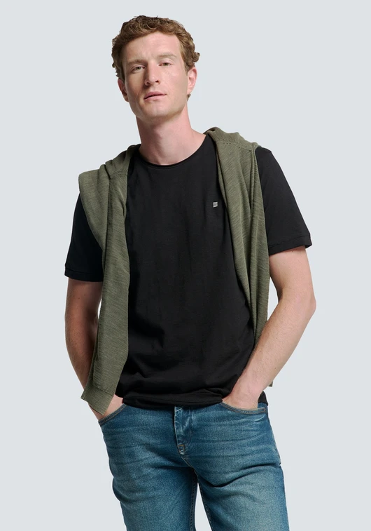 No Excess T-Shirt Crewneck Slub N3602