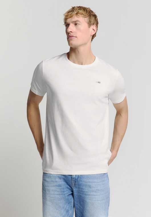 No Excess T-Shirt Crewneck Solid Basic N3401D