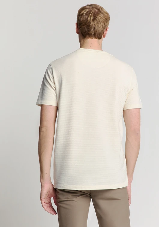 No Excess T-Shirt Crewneck Solid Relief Knit 28350405