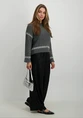 Only ONLAMANDA LIFE LS O-NECK DETAIL CC 15330089