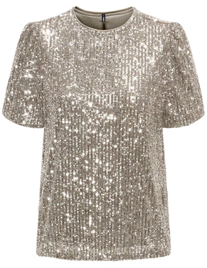 Only ONLANA S/S LOOSE SEQUINS TOP JRS 15333850