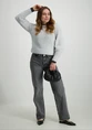 Only ONLANNI LS GLITTER PUFF O-NECK KNT 15339595