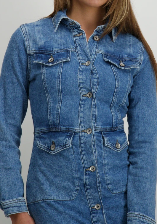 Only ONLAUGUSTA LS SHORT DRESS AZG016 15331202