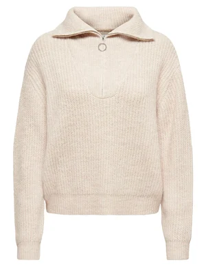 Only ONLBAKER L/S ZIP PULLOVER KNT NOOS 15247008