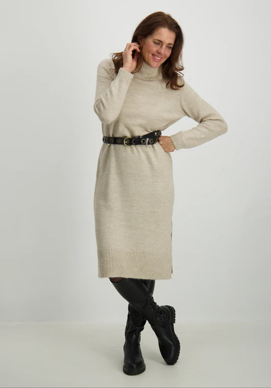 Only ONLBRANDIE L/S ROLL NECK DRESS KNT NOOS 15214595