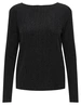 Only ONLCAROL L/S 2-WAY GLITTER MIX TOP 15335984