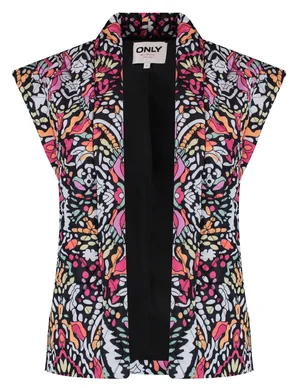 Only ONLCEMMA AOP QUILT VEST PNT 15311246