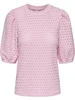 Only ONLELISA S/S O-NECK TOP BOX JRS 15346853