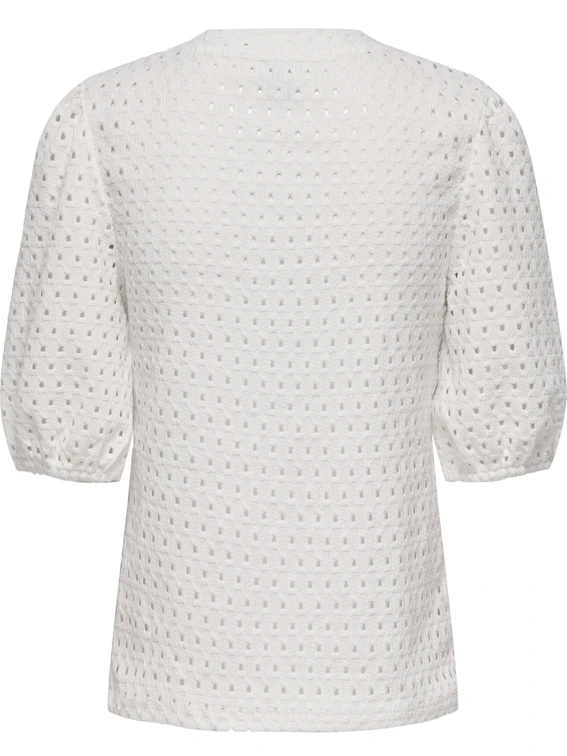 Only ONLELISA S/S O-NECK TOP BOX JRS 15346853