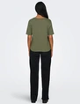 Only ONLELISE S/S V-NECK TOP JRS 15257390
