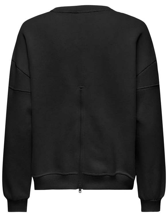 Only ONLELLIOT L/S O-NECK ZIP SWT 15337144