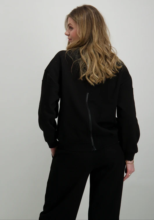 Only ONLELLIOT L/S O-NECK ZIP SWT 15337144