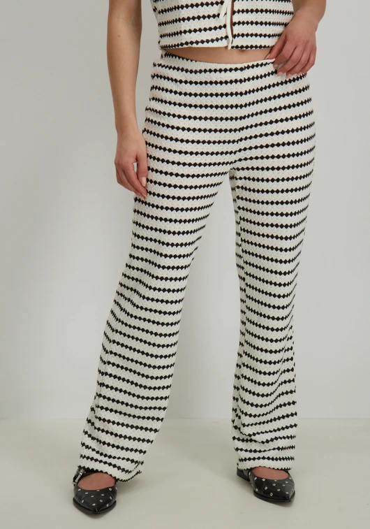 Only ONLEVA STRIPE WIDE LEG PANT CS JRS 15348629