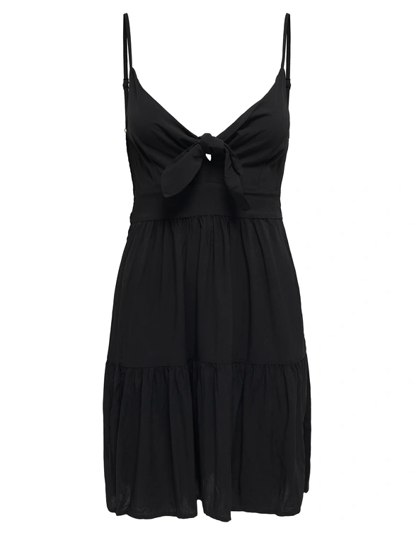 Only ONLJENNIE S/L KNOT SHORT DRESS EX P 15342739