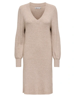 Only ONLKATIA LS V-NECK DRESS NCA KNT 15312844