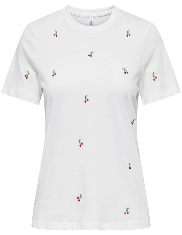 Only ONLKETTY LIFE S/S O-NECK TOP JRS NO 15288473