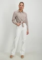 Only ONLLECEY LS STRIPE KNOT DNM SHIRT 15195910