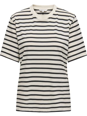 Only ONLLIVINA S/S STRIPE TEE JRS 15272227