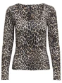 Only ONLLONE AOP L/S TWO WAY TOP JRS 15354789