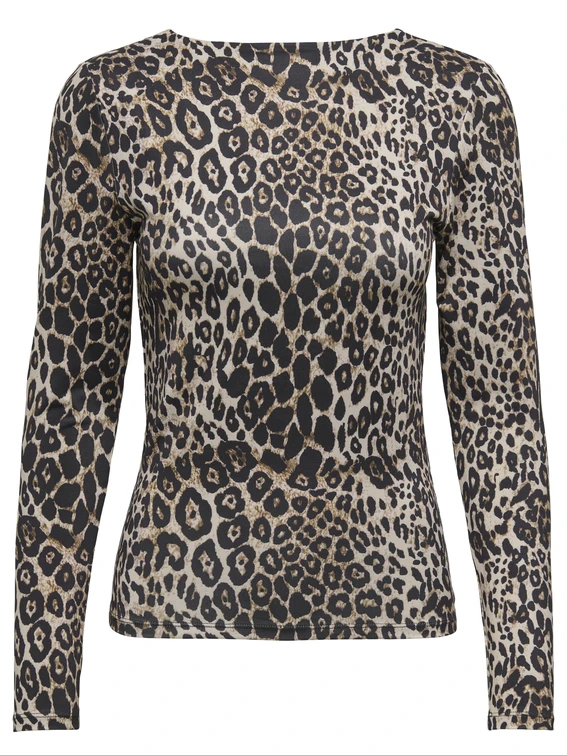 Only ONLLONE AOP L/S TWO WAY TOP JRS 15354789