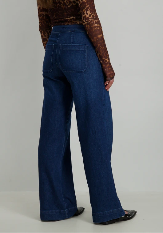 Only ONLMADISON HW BUTTON WIDE DNM GEN53 15311273