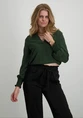 Only ONLMETTE V-NECK LS SMOCK TOP NOOS W 15284309