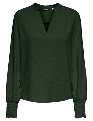 Only ONLMETTE V-NECK LS SMOCK TOP NOOS W 15284309