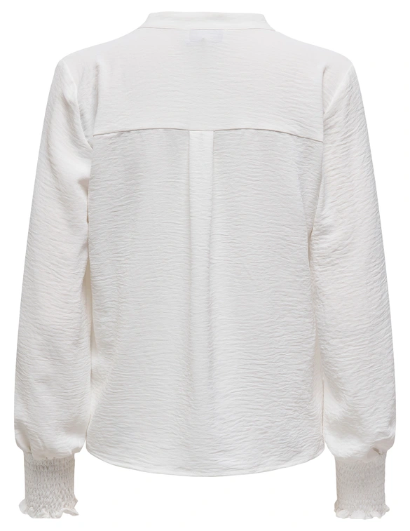 Only ONLMETTE V-NECK LS SMOCK TOP NOOS W 15284309