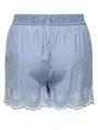 Only ONLMOON PULL-UP SCALLOP DNM SHORTS 15348190