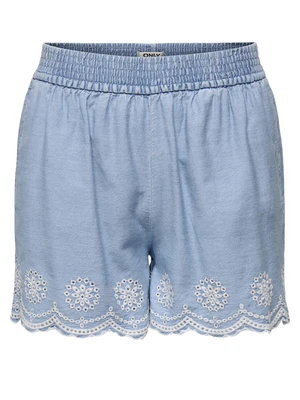Only ONLMOON PULL-UP SCALLOP DNM SHORTS 15348190