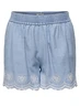 Only ONLMOON PULL-UP SCALLOP DNM SHORTS 15348190