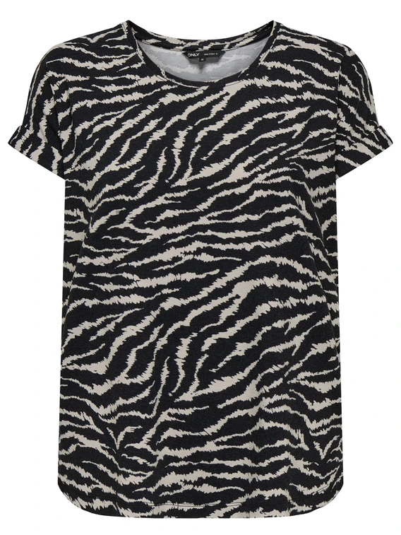 Only ONLMOSTER AOP S/S TOP NOOS JRS 15182852
