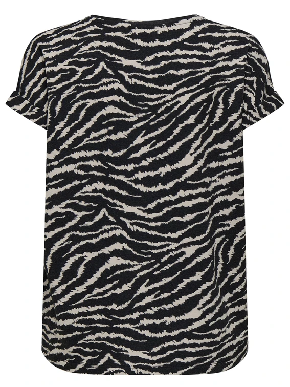 Only ONLMOSTER AOP S/S TOP NOOS JRS 15182852