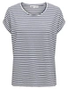 Only ONLMOSTER STRIPE S/S O-NECK TOP JRS 15206243