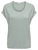 Only ONLMOSTER STRIPE S/S O-NECK TOP JRS 15206243