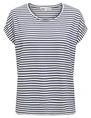 Only ONLMOSTER STRIPE S/S O-NECK TOP JRS 15206243