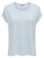 Only ONLMOSTER STRIPE S/S O-NECK TOP JRS 15206243