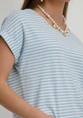 Only ONLMOSTER STRIPE S/S O-NECK TOP JRS 15206243