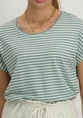 Only ONLMOSTER STRIPE S/S O-NECK TOP JRS 15206243