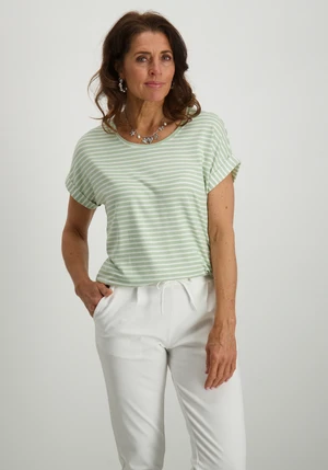 Only ONLMOSTER STRIPE S/S O-NECK TOP JRS 15206243